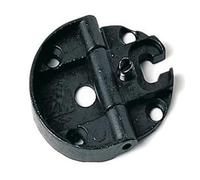 BricoShopping 1 paire de charnières pour meubles en bois antique et armoires de style classique salon ou chambre à coucher Arte Povera Charnières lourdes antiques (BS0184, bronze)