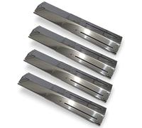 BricoShopping® Diffuseur de Chaleur pour Barbecue à Gaz - Pièce de Rechange UNIVERSEL Réglable INOX - Grille Anti-Étincelles - Couvre-Brûleur - Tente de Protection - Plaque pour Couvrir les Brûleurs