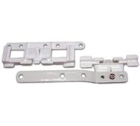 BricoShopping® Paire de crochets centraux pour rideaux avec rail extensible rideau avec rail extensible store coulissant American Original Valiant Stanley KIRSH ACRIMO