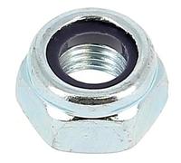 Bricovis Ecrou Nylstop M18 Pas 150 Zingué DIN 985