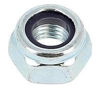Bricovis Ecrou Nylstop M30 Pas 200 Zingué DIN 985