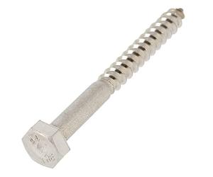 Bricovis Tirefond 8X60 Inox A4 DIN 571