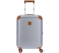 Bric's Amalfi 4-roues trolley cabine 55 cm couleur argent