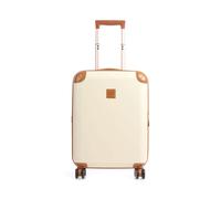Brics Amalfi Valise 4 roues crème, 38 x 55 x 22cm