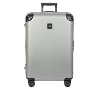 Bric's Amalfi Valise légère et extensible 68,6 cm, argent/noir, Amalfi 211 Spinner Trunk 27" Argent/Noir