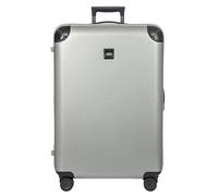 Bric's Amalfi Valise légère et extensible 76,2 cm, argent/noir, Amalfi Malle spinner 211 76,2 cm Argenté/noir