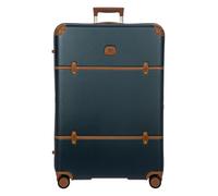 Bric's Bellagio 4 roulettes Trolley 82 cm avec soufflet d'extension bleu