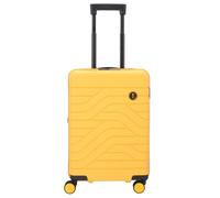 Bric's Trolley Rigid Expandable Ulisse Collection B|Y, Bagage à Main avec 4 Roues, Résistante et Ultralégère, Connexion USB, Serrure TSA Intégrée, Taille 37x55x23/27, Rose Perle