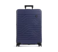 Brics BY Ulisse Valise 4 roues bleu foncé, 49 x 71 x 28cm
