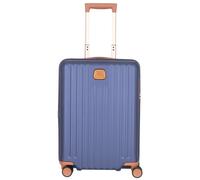 Bric's Milano - Trolley de cabine Capri - 4 roulettes, 55 cm, serrure TSA, USB - Bleu