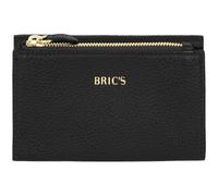 Bric's Cuir Porte-Monnaie Gondola Fioraliso Wallet Black Noir