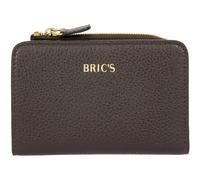 Bric's Cuir Porte-Monnaie Gondola Mughetto Wallet Ebony Marron foncé