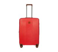 Bric's Ferrara 4 roulettes Trolley M 67 cm avec soufflet d'extension rouge