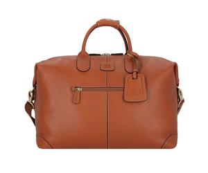 Bric's Life Pelle Weekender Sac de voyage en cuir 45 cm brun