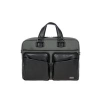 BRICS Monza Cartable 1 Soufflet Gris/Noir GRIS 314892