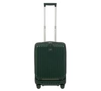 Bric's Positano 4 roulettes Trolley de cabine 55 cm avec soufflet d'extension vert