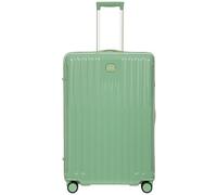 Bric's Positano 4 roulettes Trolley 78 cm avec soufflet d'extension vert