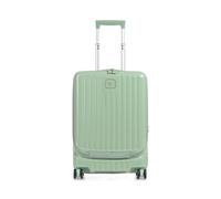 Bric's Positano 4 roulettes Trolley de cabine 55 cm avec soufflet d'extension vert