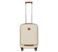 Bric's pour Ordinateur Portable Taormina Trolley 55 cm Exp. with Pocket Cream Beige