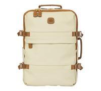 Bric's sac à dos sac de voyage pour ordinateur portable Firenze Underseat Backpack Cream écru