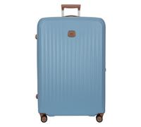Bric's Taormina 4 roulettes Trolley L 82 cm avec soufflet d'extension bleu