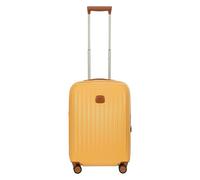Bric's Taormina 4 roulettes Trolley S 57 cm avec soufflet d'extension jaune