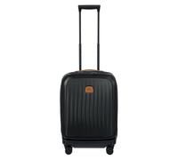 Bric's Taormina 4 roulettes Trolley S 57 cm avec soufflet d'extension noir