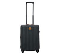 Bric's Trolley Rigid Collection Capri, Valise à Main avec 4 Roues, Légère et Résistante, Connexion USB, Serrure TSA Intégrée, Taille 38X55X23, Noir