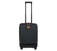 Bric's Trolley Rigid Expandable Collection Capri, Valise à Main avec 4 Roues, Légère et Résistante, Connexion USB, Serrure TSA Intégrée, Taille 38x55x23/27, Noir