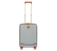 BRIC'S Valise argent pour femme et homme - Capri Cabin Trolley Organizer 55 cm / 45 - 52 L Expandable S 157002