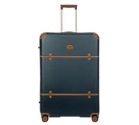 Bric's Bellagio 4 roulettes Trolley 82 cm avec soufflet d'extension bleu