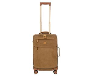 BRIC'S Valise brun clair marron pour femme et homme - Life Cabin Trolley 55 cm / 40 L S Camel 156907