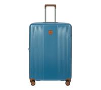 Bric's Ferrara 4 roulettes Trolley L 77 cm avec soufflet d'extension bleu