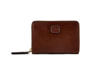 Bric's Volterra Porte-monnaie Cuir 15 cm brun