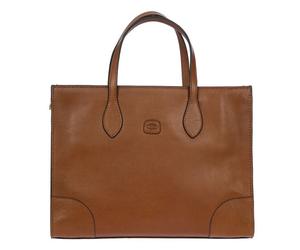 Bric's Volterra Sac de shopper S Cuir 35 cm Compartiment pour ordinateur portable brun