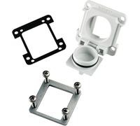 Bride à encastrer STX V6 Telegärtner 100023156 RJ45 embase mâle gris clair 1 pc(s)
