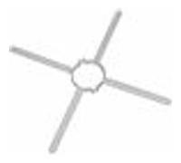 Bride araignée (X 6) - UBBINK : 330479 G