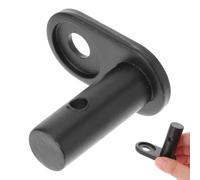 Bride Attache Remorque pour Velo, Dispositif D'attelage Remorque Acier Noir