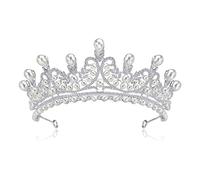 Bride Crown Wedding Hair Accessoires et couronnes Tiaras de coiffure de mariage nuptiale pour femmes bijoux de cheveux