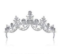 Bride Crown Wedding Hair Accessoires et couronnes Tiaras de coiffure de mariage nuptiale pour femmes bijoux de cheveux