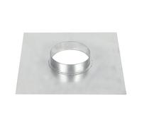 Bride de Connecteur de Conduit Ø100mm,Conduit en Acier Galvanisé,Bride Droite ou Flexible pour Chauffage,Refroidissement,Système de Ventilation de Sortie,Plaque Murale de Couplage de Conduit