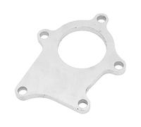 Bride de Downpipe Turbo T3/T4 - Plaque d’Échappement 5 Boulons en Acier Inoxydable T304, Universelle