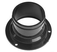 Bride de raccordement de gaine, Duct Connector Flange, Exhaust Pipe Air Duct Connectors, Straight Pipe Flange Ventilation Ducting for Cooker Hood Kitchen Ventilation,(50mm)