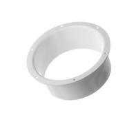 Bride de raccordement pour fixation murale - Collerette de raccordement pour tuyau de ventilation rond - Diamètre 150 mm