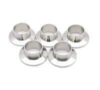 Bride de serrage à serrage rapide en acier inoxydable SS304, sanitaire et alimentaire, à souder, à ouverture directe, 12,7 à 254 mm(5pcs,89mmOD106)