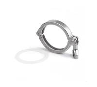 Bride de serrage intermédiaire en acier inoxydable 304, diamètre extérieur 154 mm (6 po) (167 mm), for brassage à domicile