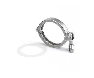 Bride de serrage intermédiaire en acier inoxydable 304, diamètre extérieur 154 mm (6 po) (167 mm), for brassage à domicile