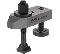 Bride de serrage No.6314V pour rainure en T 10mm H.de serrage 8-32mm Vis de serrage M10x10x80mm AMF