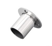 Bride de support de penderie en acier inoxydable pour tringle de 19 à 32 mm, barre de suspension antirouille et barre de serviette Fi(25 mm)