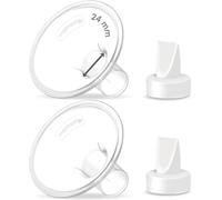 Bride De Téterelle Compatible 24 Mm Pour Tire-Lait Et Valve Lansinoh. Pas De Pièces De Pompe Lansinoh D'origine. Remplacer La Bride Comfortfit De Lansinoh